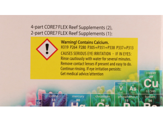 CORE7 Flex Reef Supplements Set 4x1L ou 2x2 litres TRITON