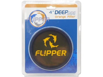 Flipper filtro naranja Deep See 4"