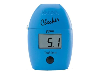Iodine Photometer Hanna HI718 Checker, precise and simple measurement of iodine with reliable optical technology, ideal for cont