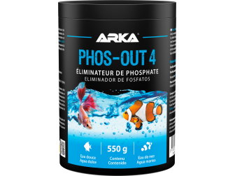 Phos-Out 4 Granulat - Eisenhydroxid-Phosphatentferner (550 g, 1000 ml) ARKA