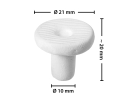 ARKA® myRécif - CoralPlots rond 21 mm - 12 stuks ARKA
