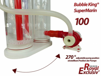 Bubble King Supermarin 100 Interno con RDX + Trampa de burbujas Royal Exclusiv 87-RDX-2