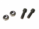 RD5 ECO spare parts M6 x 22 Royal Exclusiv 2x Screw with nut Set 6x22 mm Titan for 130- 200W HP