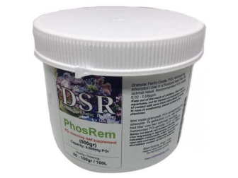 DSR - PHOSREM, PO4 remover, granulés de fer, GFO 1 kg