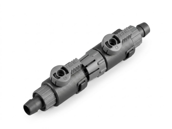Double faucet with quick connector for hose 4004412