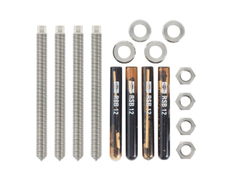 Abyzz AFC Wall Bolt Kit M12 10000194