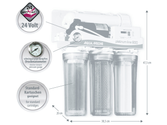 Platinum aqua-medic line plus (24V)