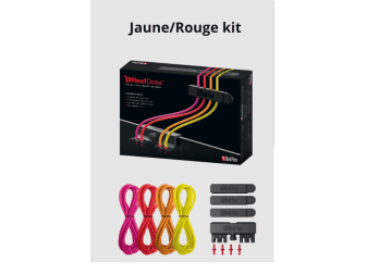 Kit d’accessoires jaune/rouge Pompe doseuse Redsea