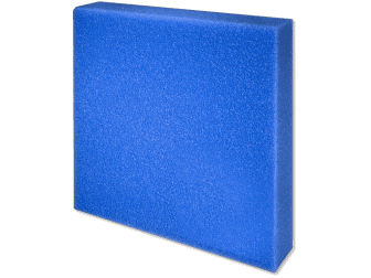 JBL Mousse bleue maille large 50x50x10cm