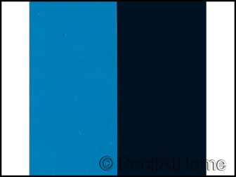 POSTER BLEU/NOIR 50cm X 1 mètre