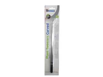 SF INOX PINCE A PLANTES 27CM COURBÉ