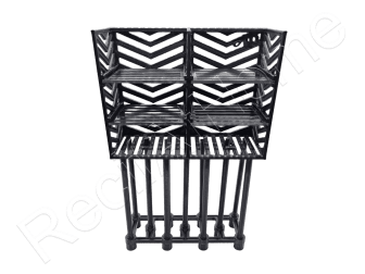 WB 20 Bio Ball Stand Water Box Kit Aquaprint Noir