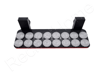 16 Hole Rack and Plugs Twist-Loc Racks Aquaprint Rose