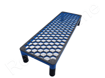 Large Free Standing Suction Cup Underglow Frag Racks Aquaprint Bleu 30X10cm 4,3cmH