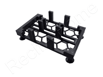 2 Brick Stand Bio Brick Stands Aquaprint Noir Lxlxh 12x7,5x3 cm