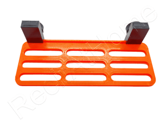 20 cm Slider Magnetic Single Color Frag Racks Aquaprint Orange 20x8cm